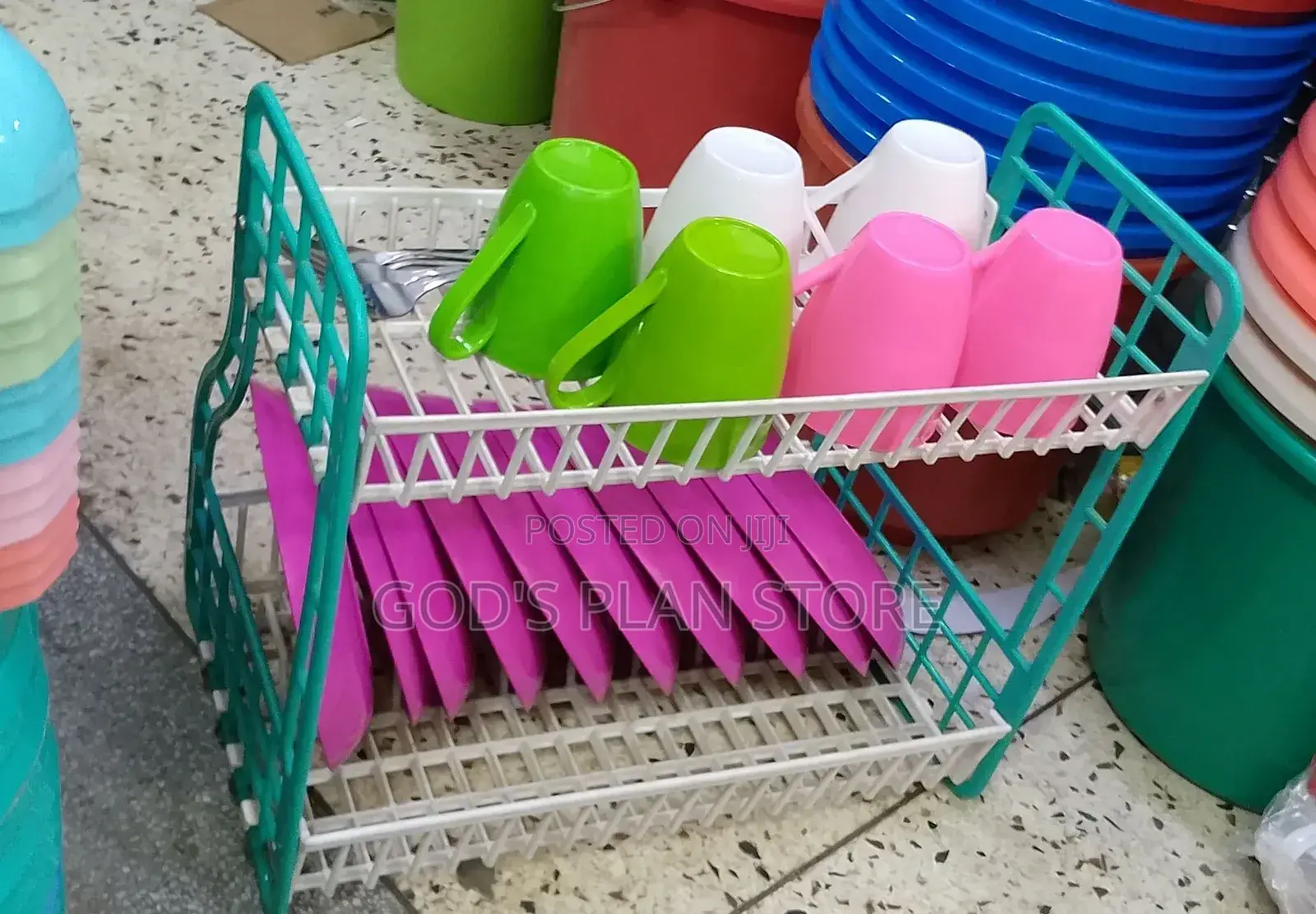 Plastic Kitchen Rack (Dish Rack)