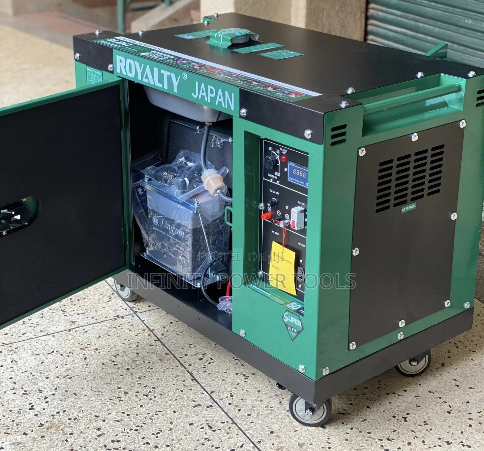 Single Phase Generator 9.5kva(Royalty)