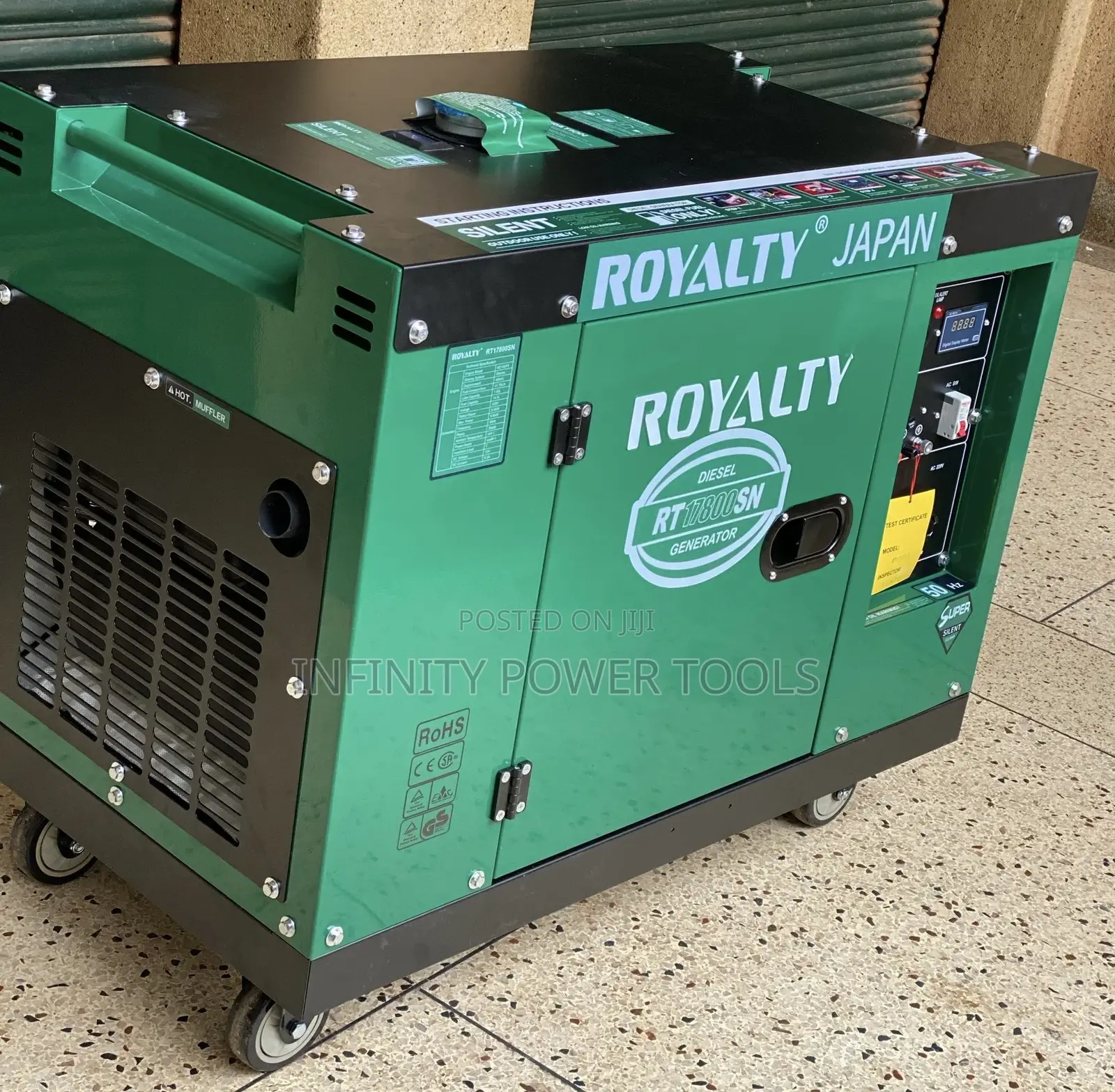 Single Phase Generator 9.5kva(Royalty)