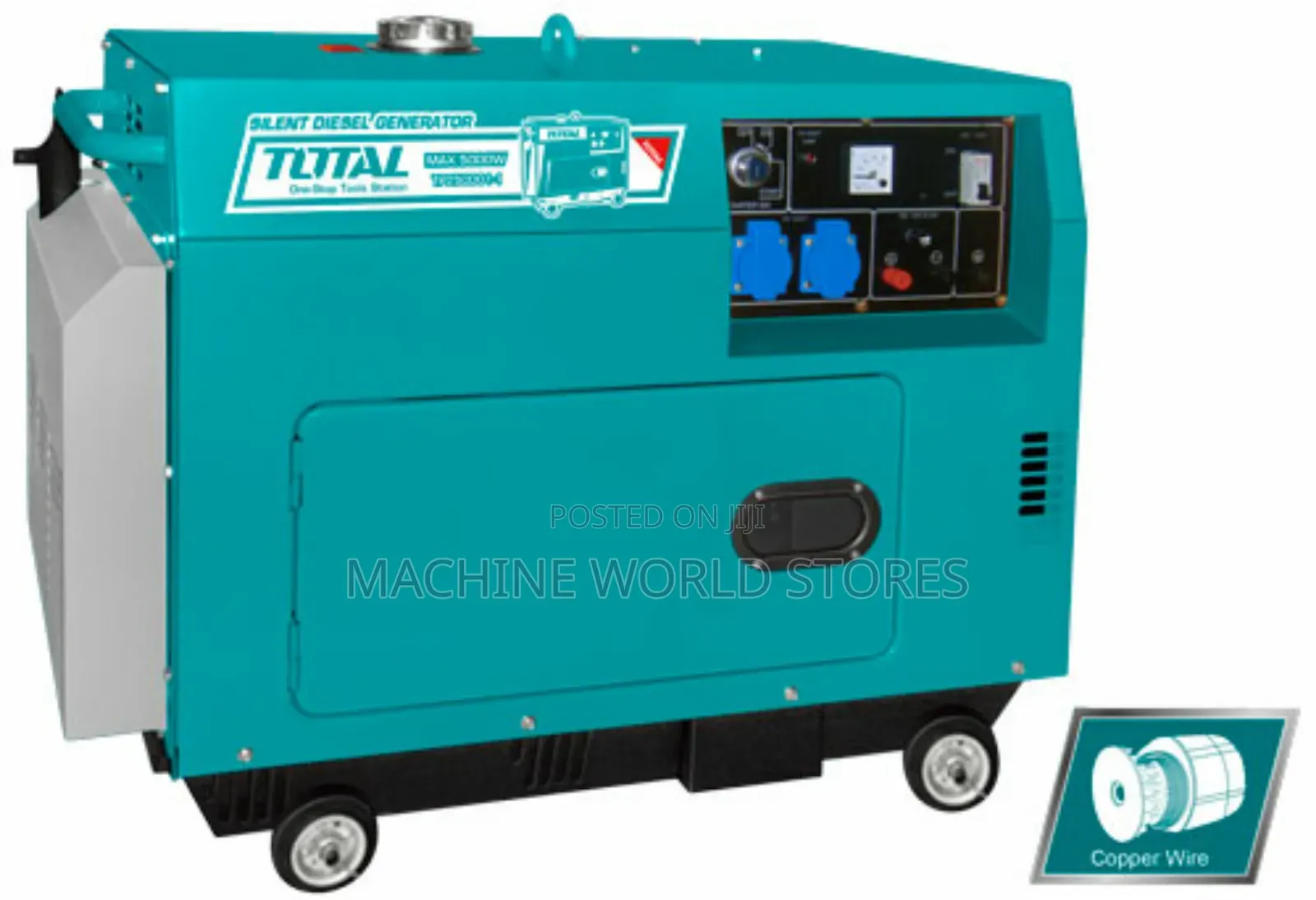Tp250001 5kva Silent Diesel Generator