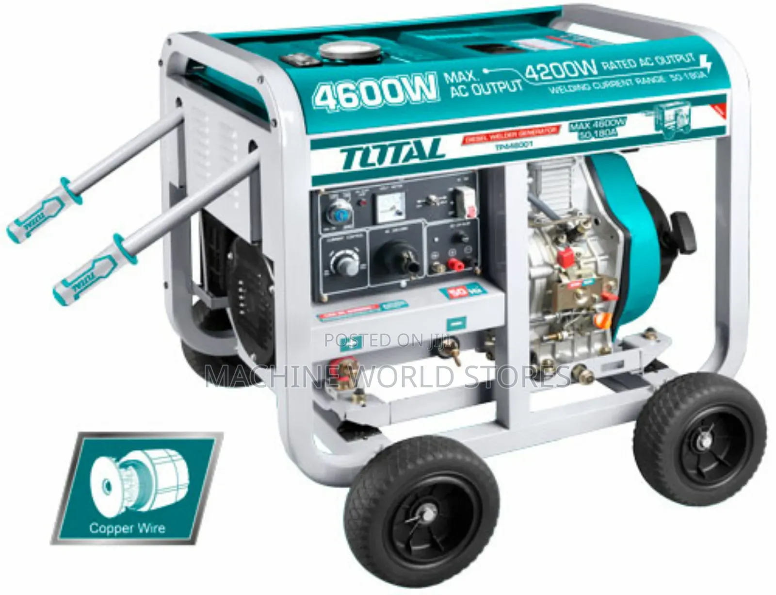 Tp446001 Diesel Welding Generator Total 4600w