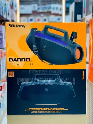Skullcandy Barrel Boombox Speaker With Led