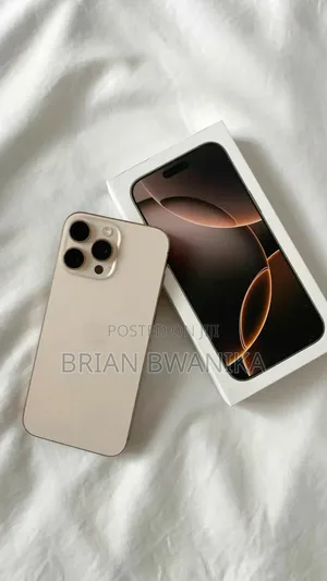 New Apple iPhone 16 Pro Max 256 GB Bronze