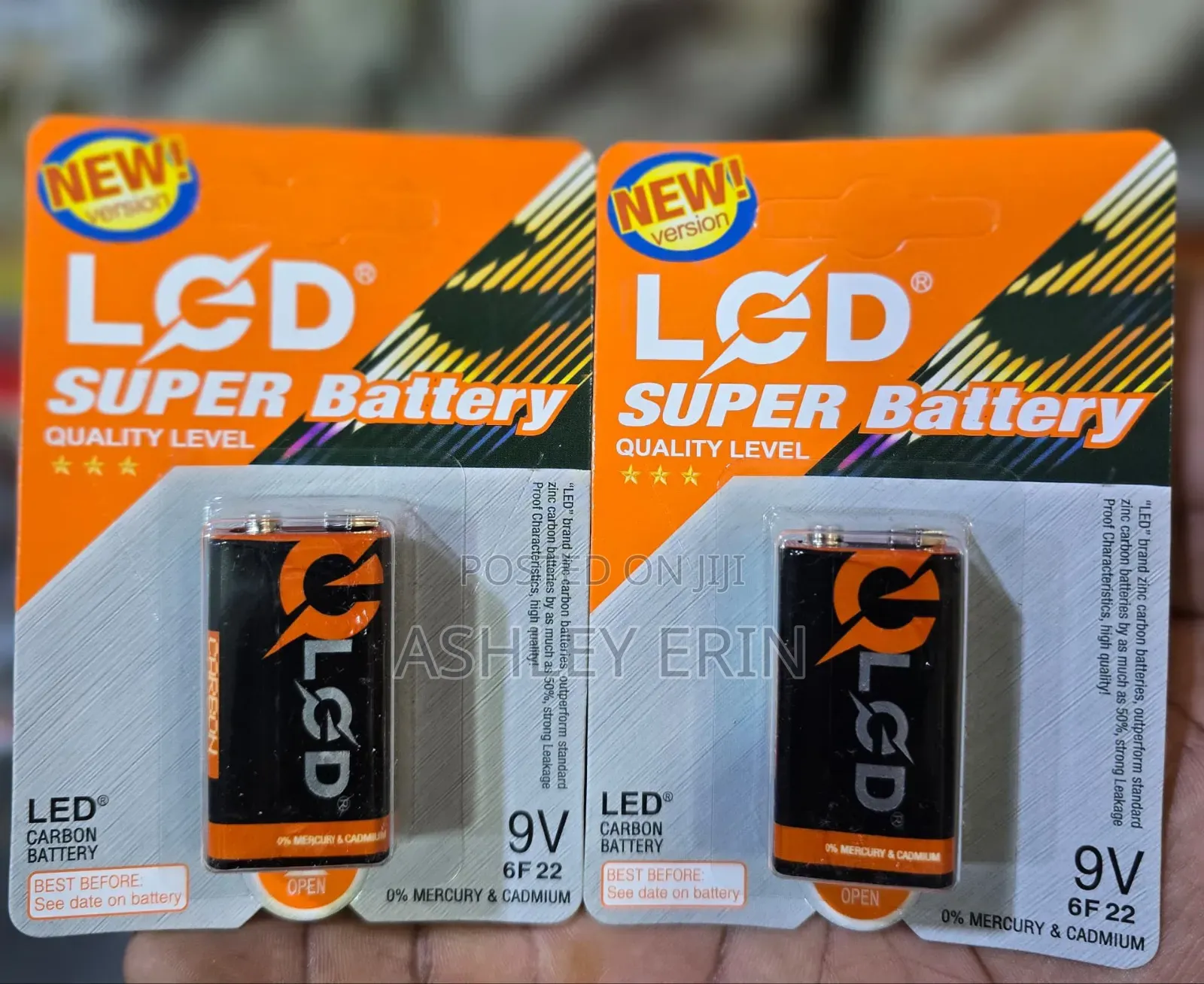 LCD 9v Super Battery