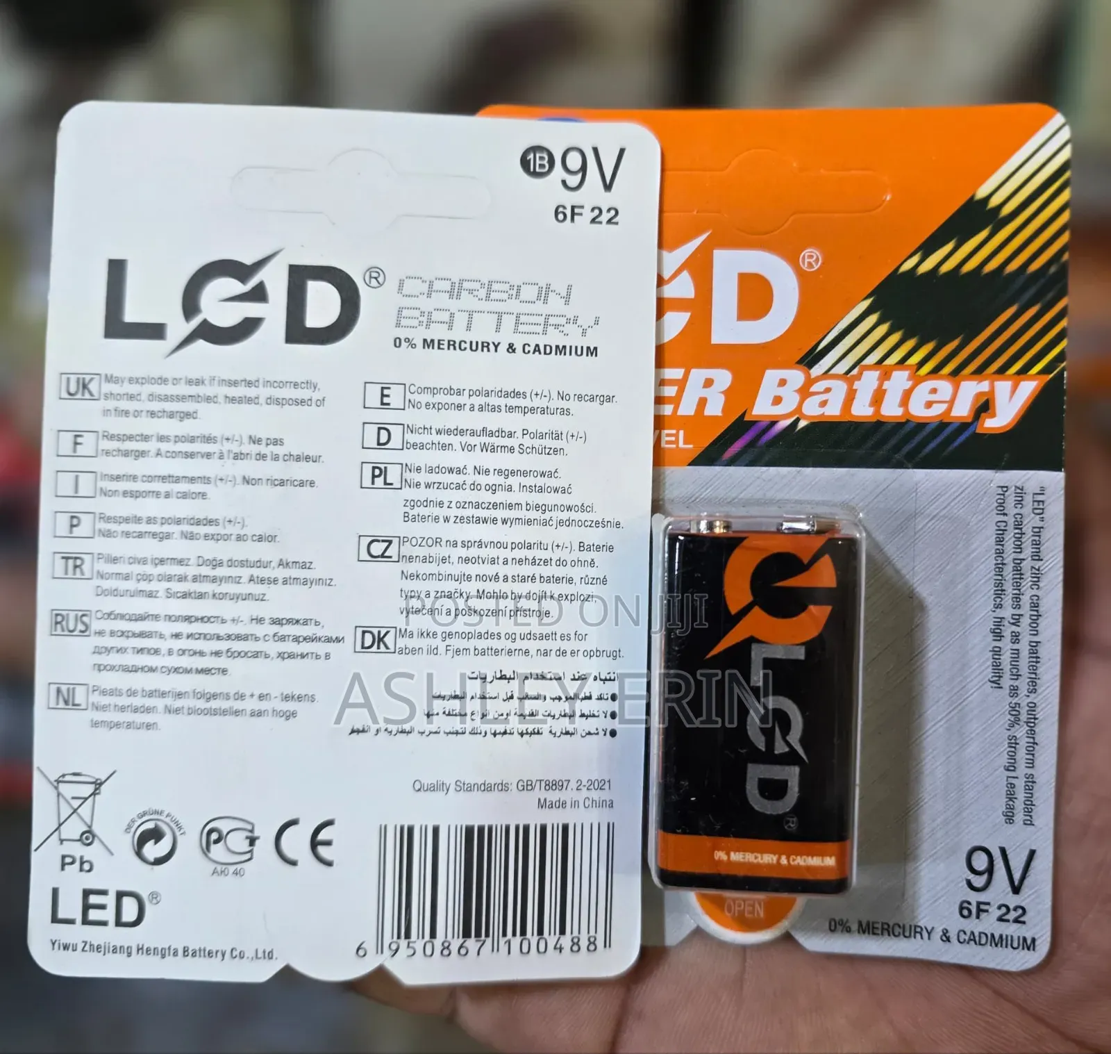 LCD 9v Super Battery
