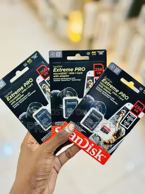 Sandisk 256gb Extreme Pro Memory Card / Microsd 200mb/S