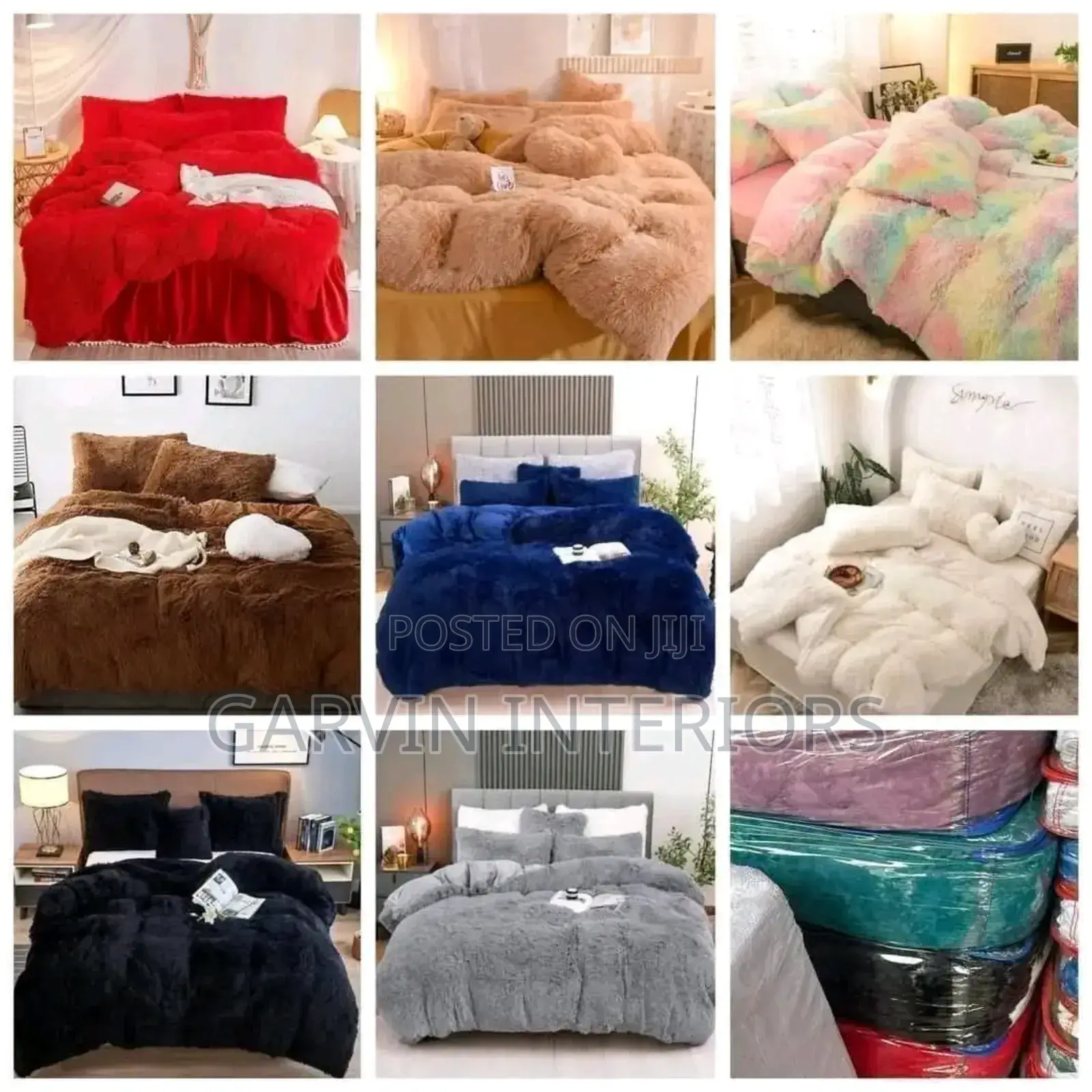 Fluffy Duvets Print