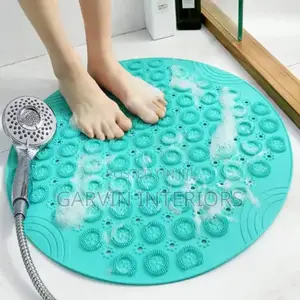 Round Bathroom Doormats