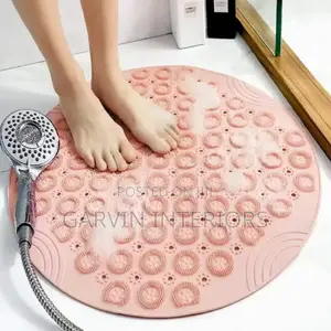 Round Bathroom Doormats