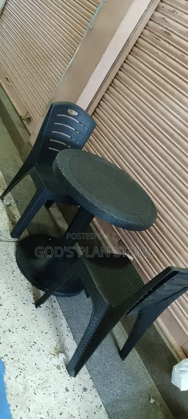 Plastic Table and Chairs 2 Seater