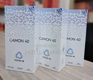 New Tecno Camon 40 256 GB Black