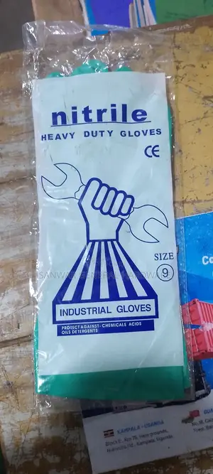 Nitrile Heavy Duty Gloves (Industrial Gloves)