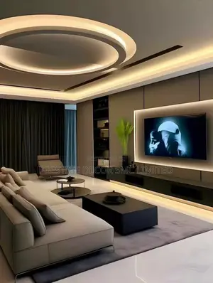 Gypsum Tv Unit