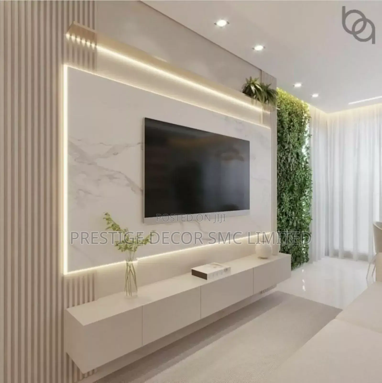 Gypsum Tv Unit