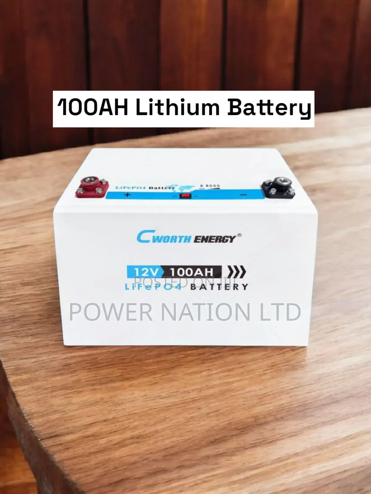 100ah 12v Lithium Battery 12yrs Life Span