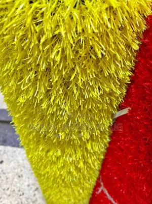Yellow Artificial Grass Carpet Per Square Meter Available