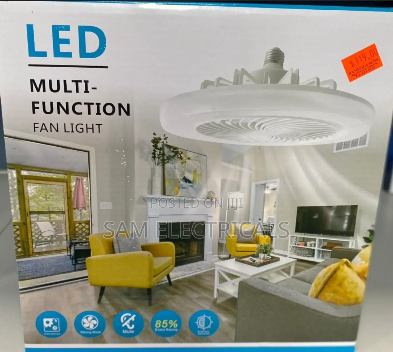 2in 1 Remote Fan Bulb