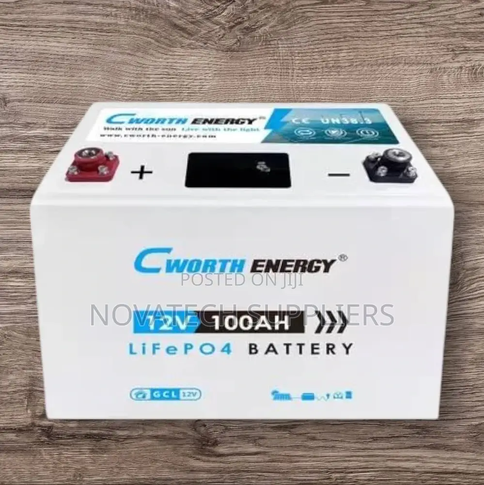 100ah 12v Cworth Energy Solar Battery Casp