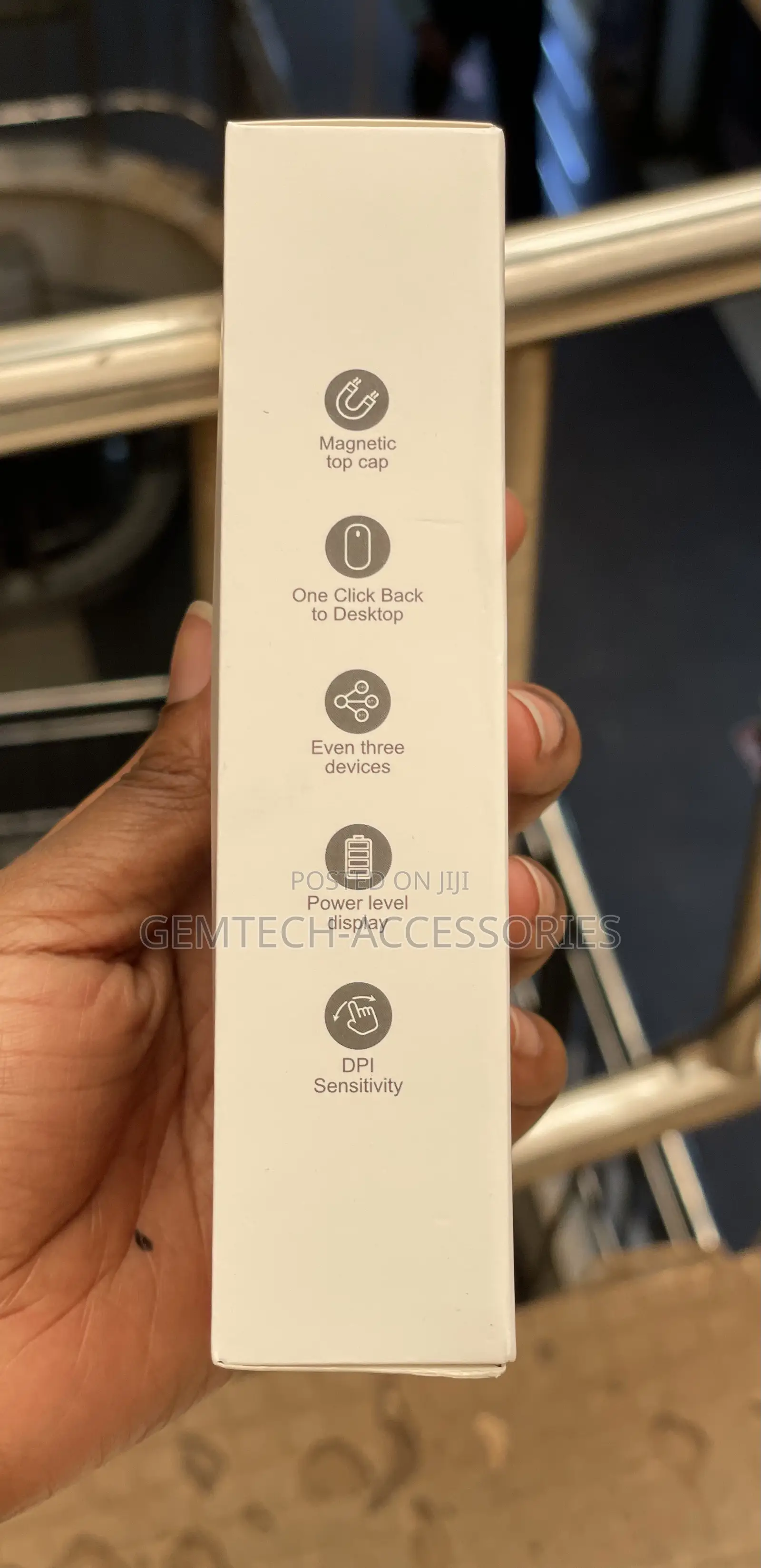 Transparent Rechargeable Wireless Mouse