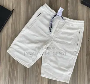 Plain White Sweater Short
