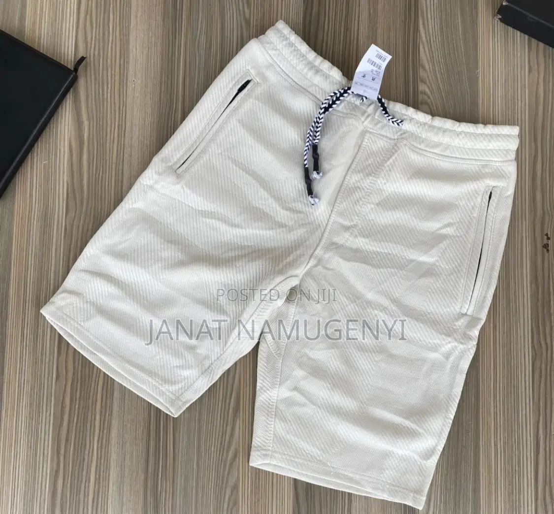 Plain White Sweater Short