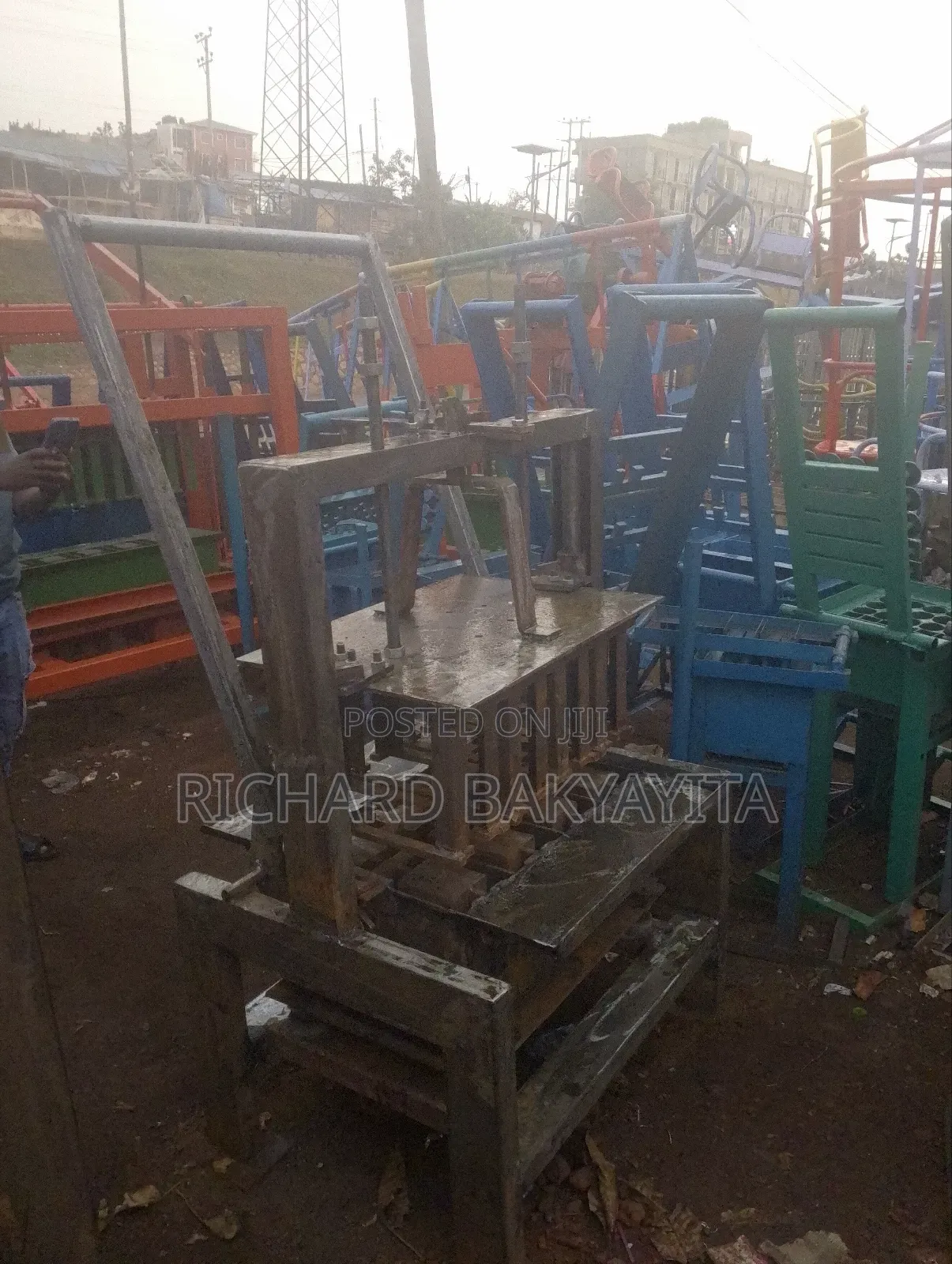 Electric Brickmaking Machine for Four Brick