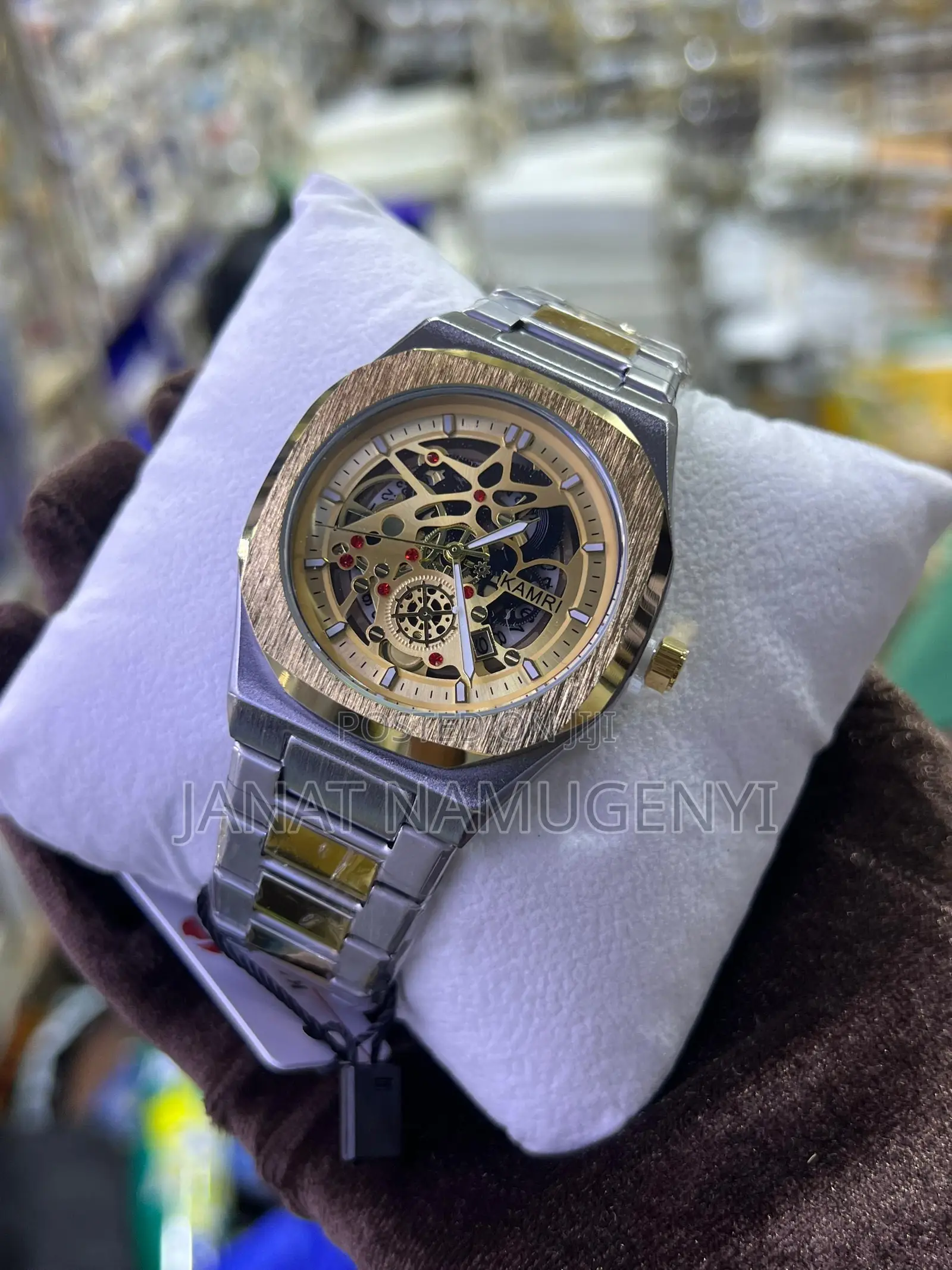 Silver Gold Kamri Watch