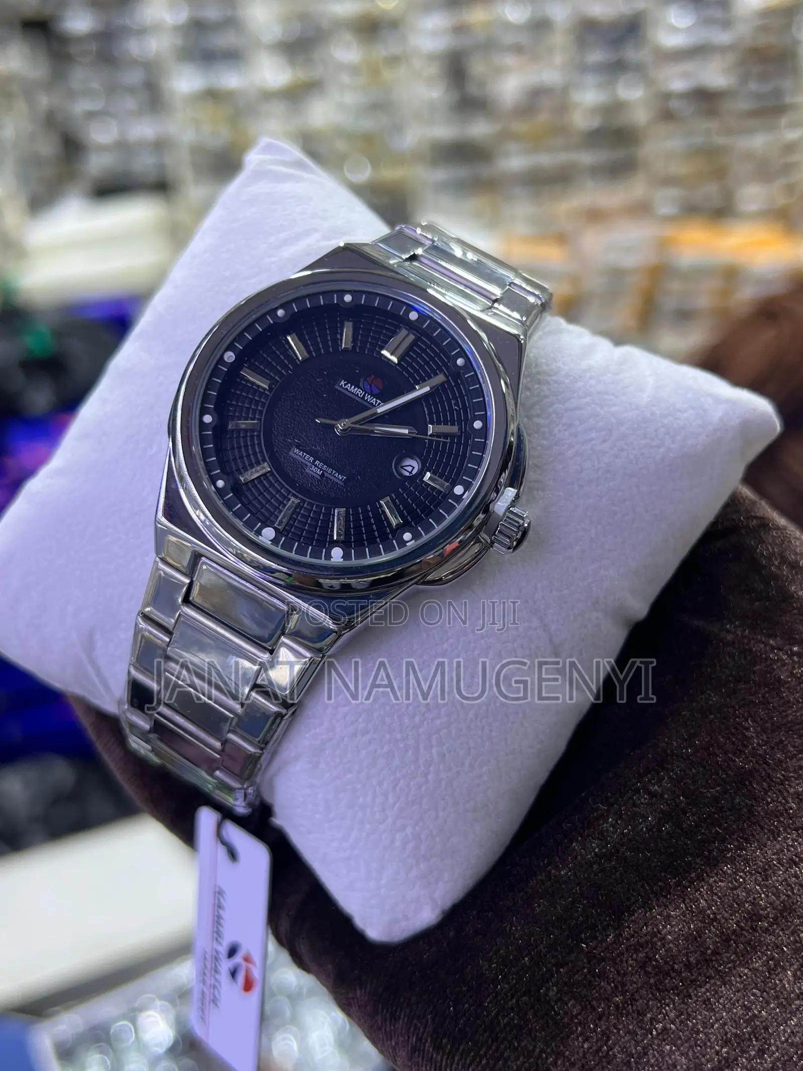 Silver Kamri Water Resistant 30m Watch