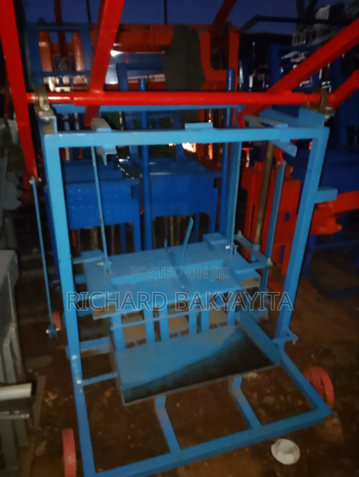 Manual Brick Making Machine for Three Bricks