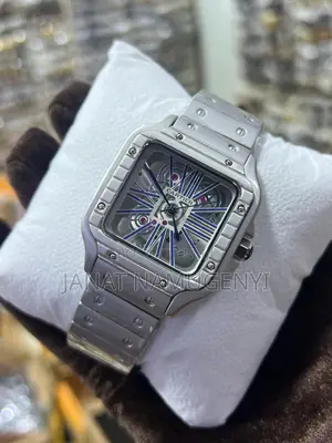 Silver Cartier Watch