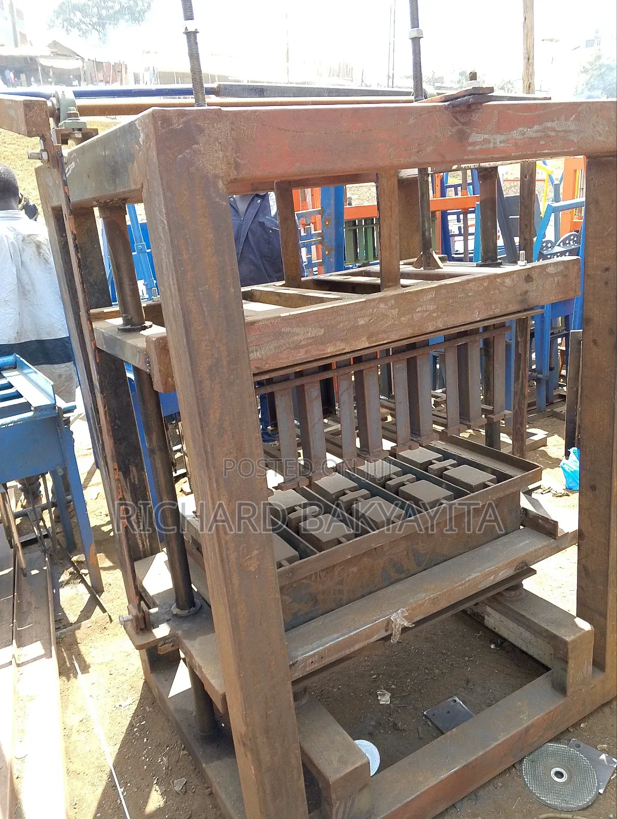 Electric Brick Making Machine for Five Blocks