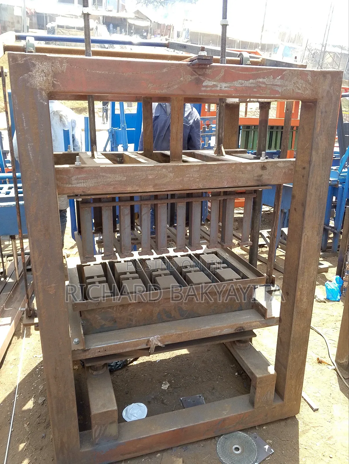 Electric Brick Making Machine for Five Blocks