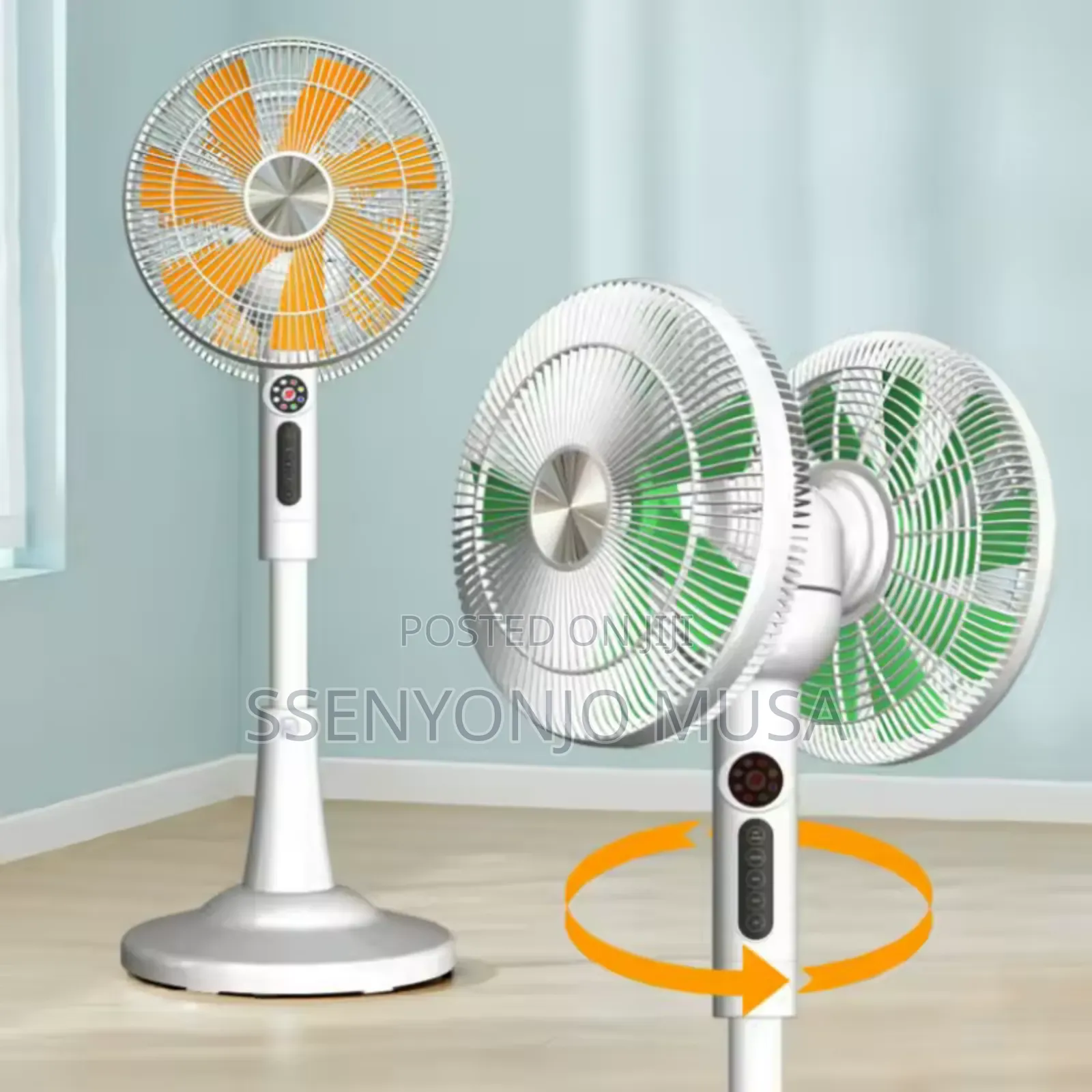 Smart Light 360 Multifunctional Electric Fan