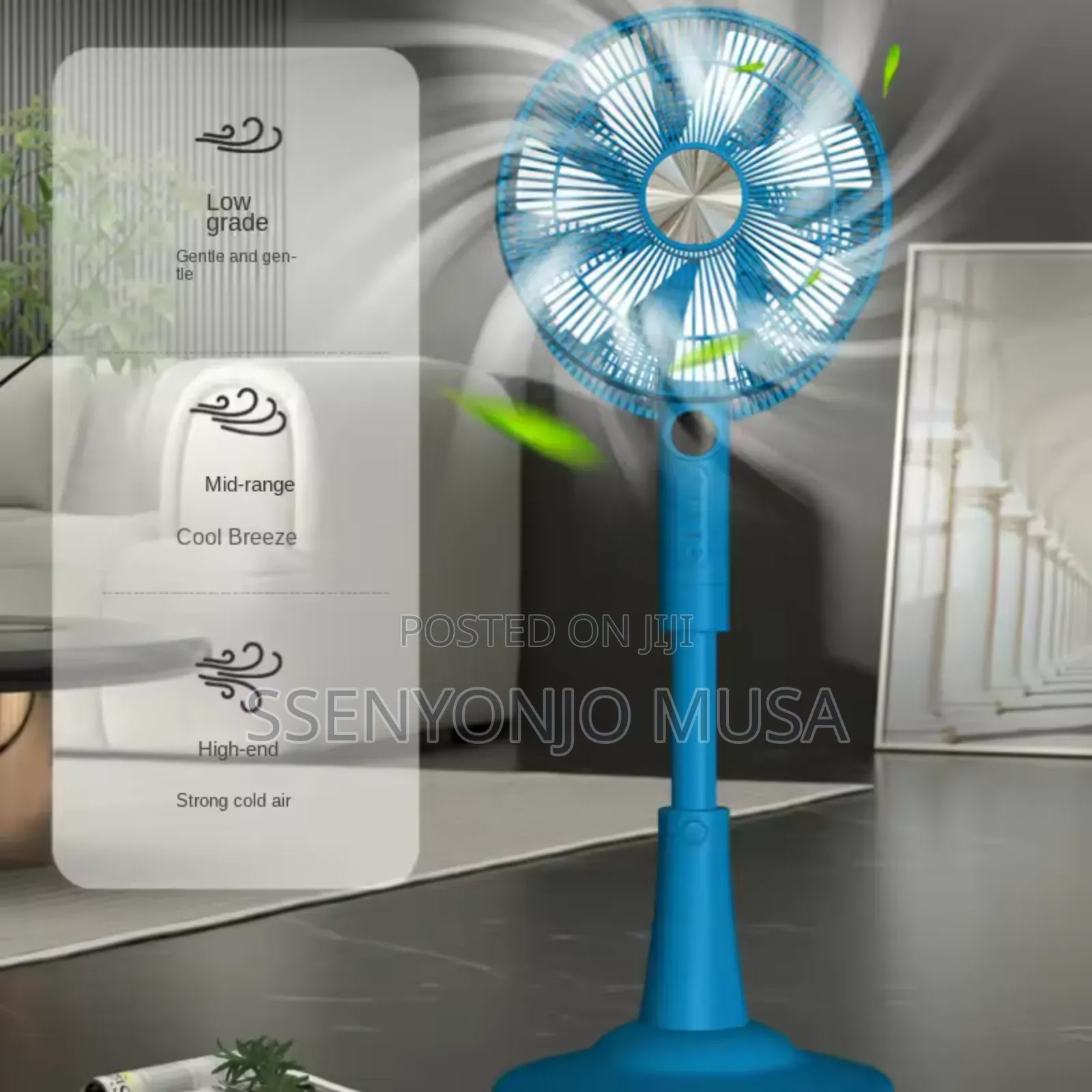 Smart Light 360 Multifunctional Electric Fan