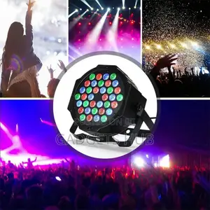 Music Tracking RGB Led Beam Stage Lights Uv Smart