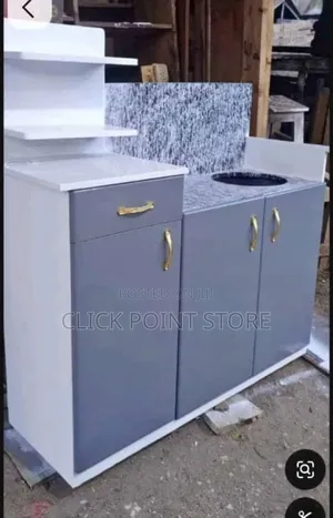 Kitchen Cabinets With Gas Cylinder Provision/ Gas Cabinet