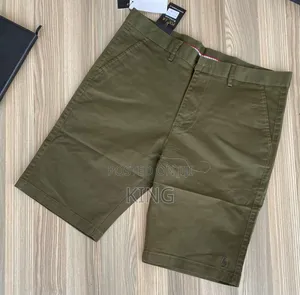 Sleek Kaki Polo Shorts