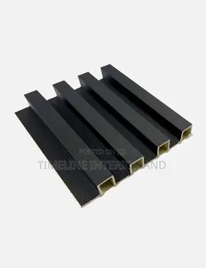 Black Fluted Wall Panels