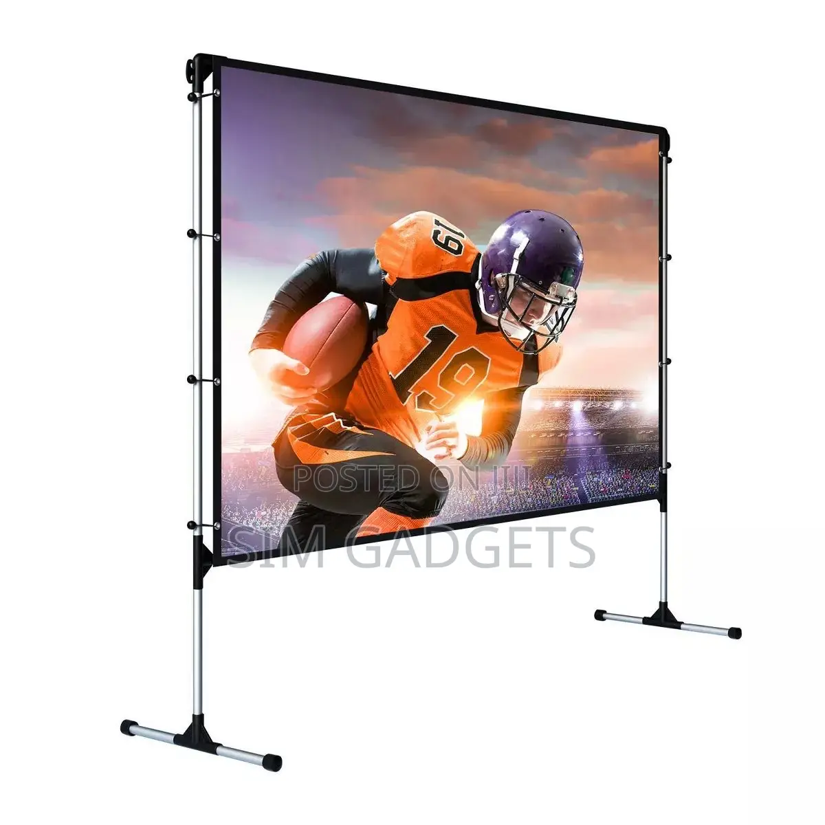 Projector Screens. Electric. 2.4 by 2.4