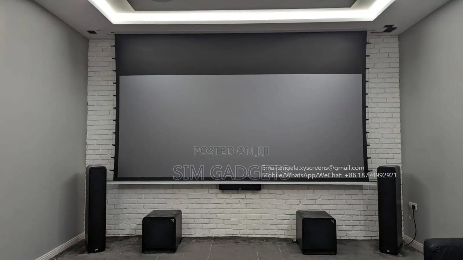Projector Screens. Tripod. Electric. And Wall