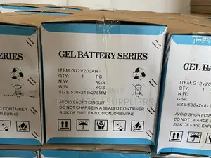 200ah Cworth Energy Solar Gel Battery Luna