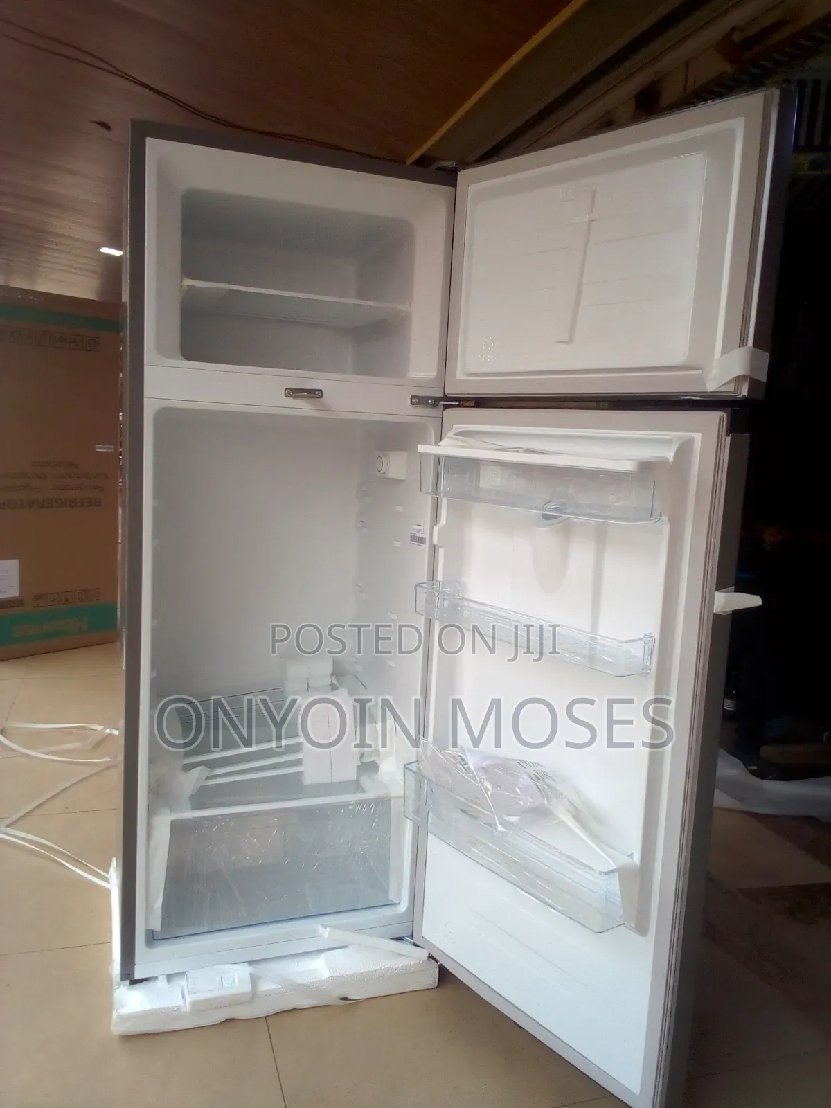 Brand New 270l Hisense Double Door Fridge With Dispenser