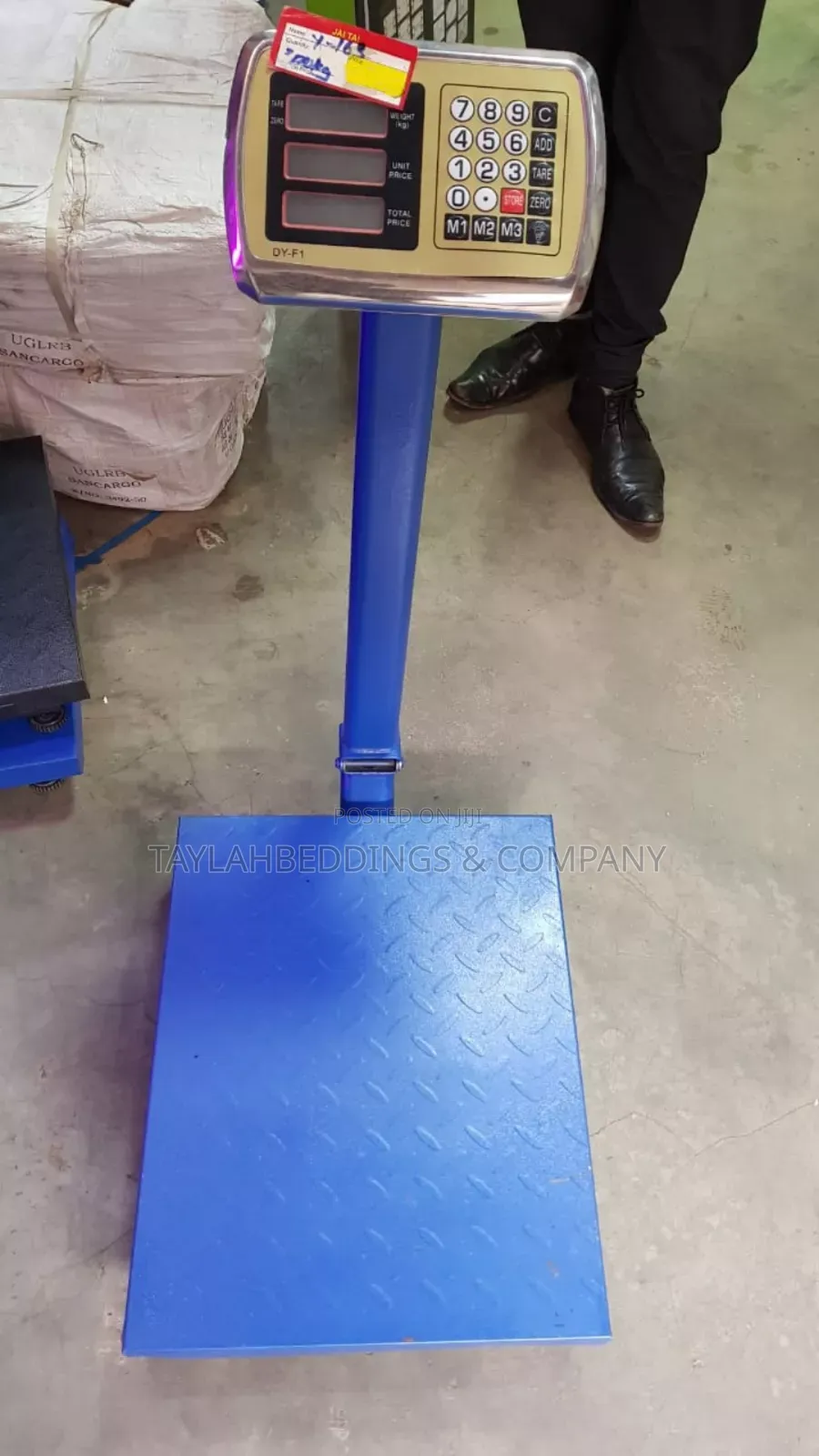 Heavy Duty 500kg Digital Battery Powered Digital Scale