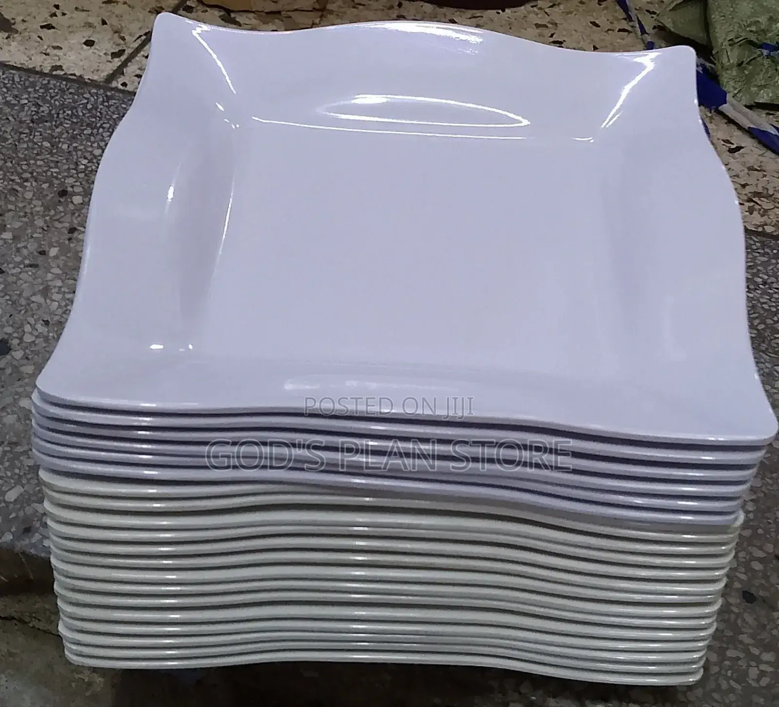 Melamine Square Plates