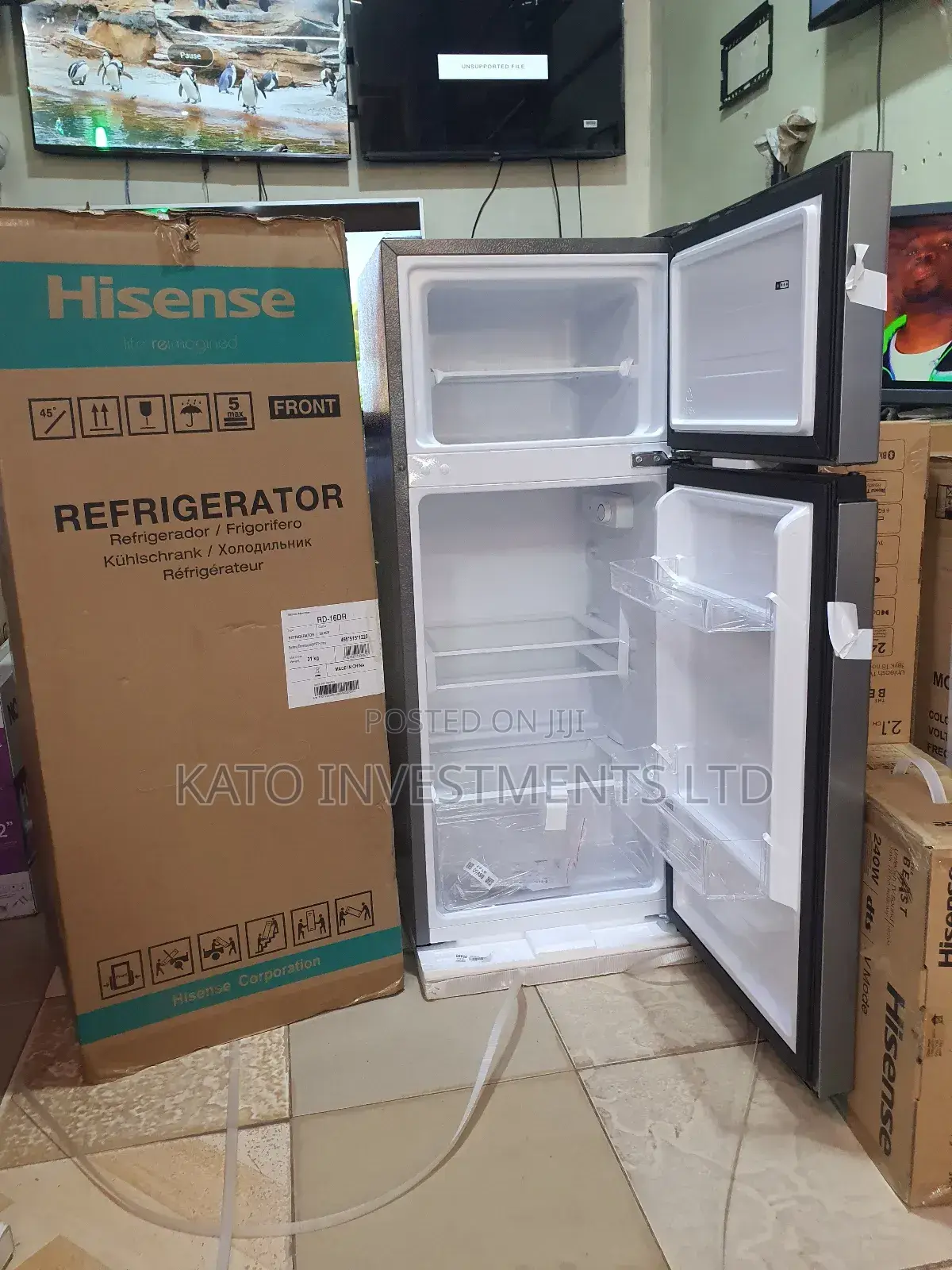 160litrs Regrigerator Silver
