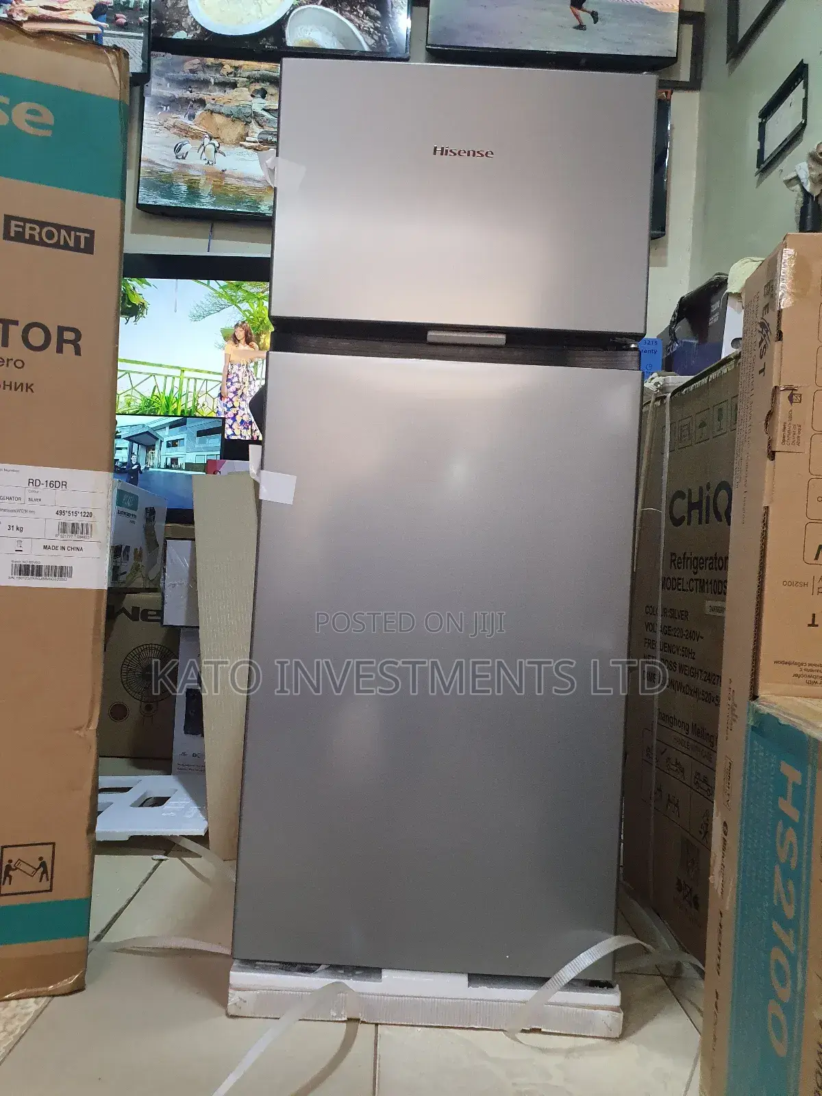 160litrs Regrigerator Silver