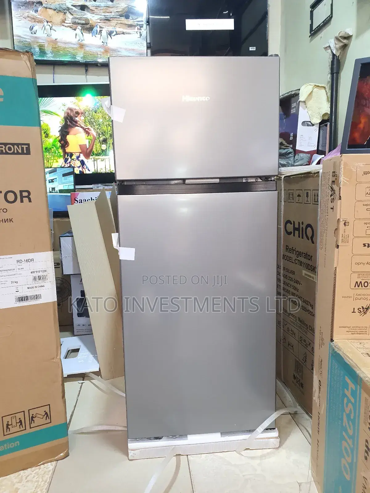 160litrs Regrigerator Silver
