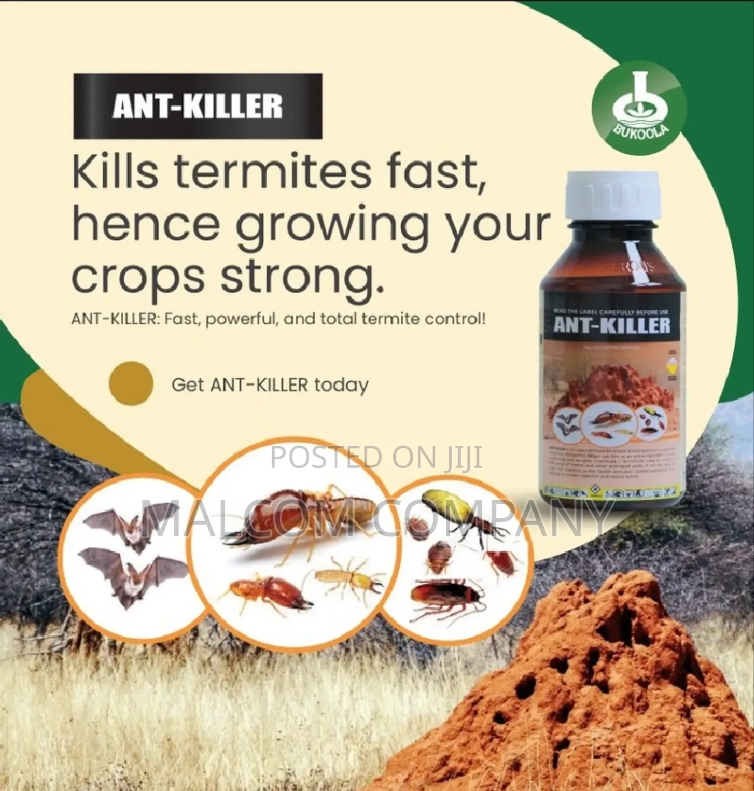 Ant Hill Control Chemicals 1ltr