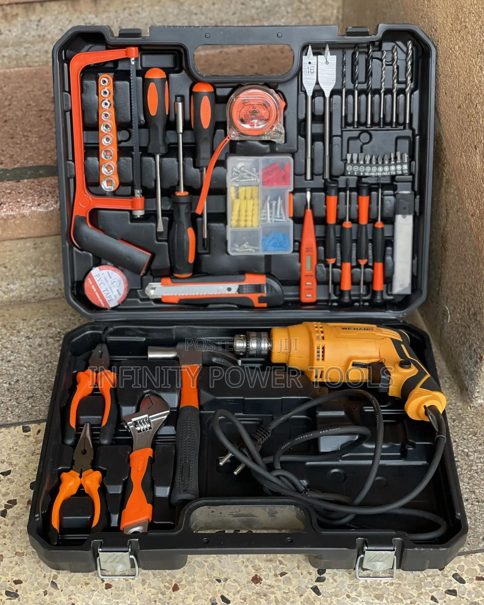 Electric Drill With Accessories