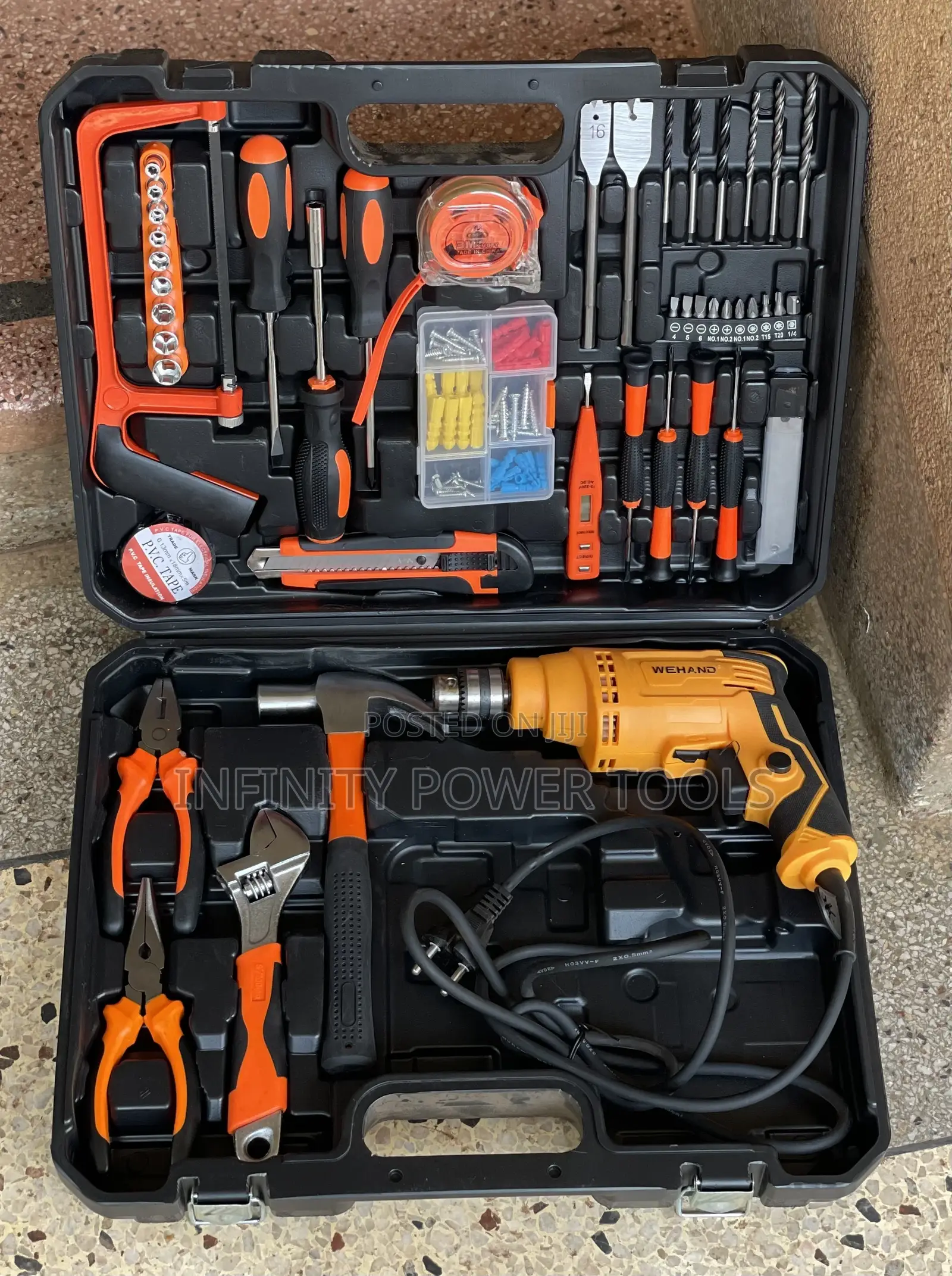 Electric Drill With Accessories